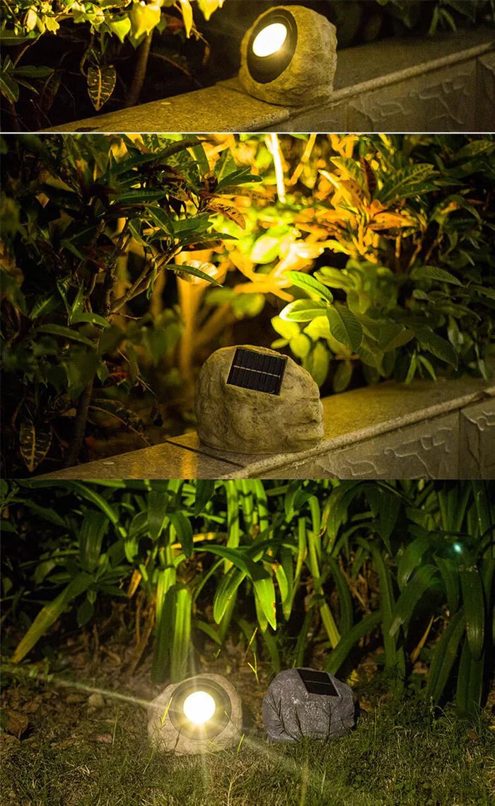 LuminousRock™ Solar Stone Lamp
