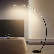 Nordic LED RGB Corner Floor Lamp with App Control for Living Room Decor