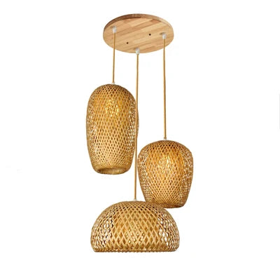 Rattan Pendant Light for Living Room