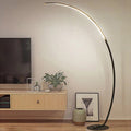 Nordic LED RGB Corner Floor Lamp with App Control for Living Room Decor