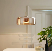 Nordic Postmodern Glass Pendant Chandelier Light for Dining Room, Bedroom & Living Room