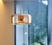 Nordic Postmodern Glass Pendant Chandelier Light for Dining Room, Bedroom & Living Room