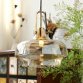 Nordic Retro Bauhaus Glass Pendant Light for Coffee Shop, Bar & Restaurant Decor