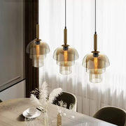 Glass Pendant Light for Kitchen and Dining Room
