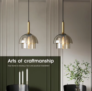 Glass Pendant Light for Kitchen and Dining Room