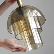 Glass Pendant Light for Kitchen and Dining Room