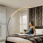 Nordic LED RGB Corner Floor Lamp with App Control for Living Room Decor