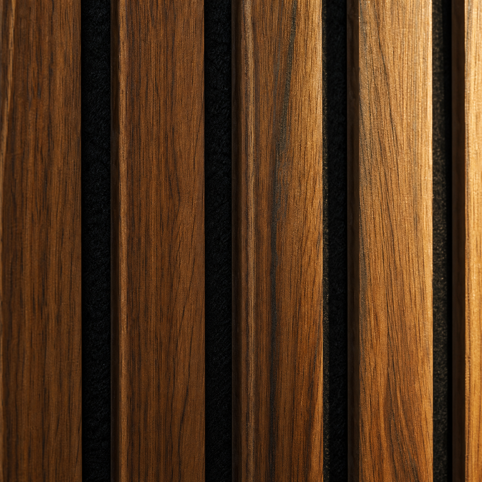 Brunello XL — Walnut Acoustic Wall Panel 270 × 110 cm